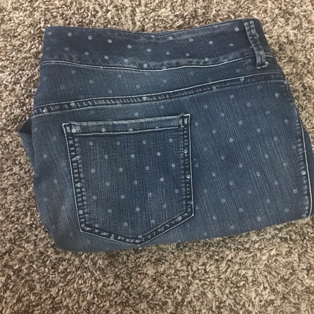 Torrid Polka Dot Jeggings size 28S